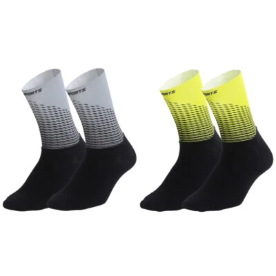 Calcetines de ciclismo de carretera para hombres y mujeres Montar Bicicleta Deportes Calcetines al tobillo XC BMX MTB Foto 1 de 4