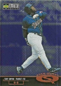 TONY GWYNN 1998 COLLECTOR'S CHOICE STARQUEST #SQ65 SAN DIEGO PADRES
