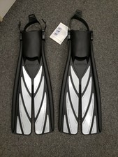 Atomic aquatics split fins Large Silver