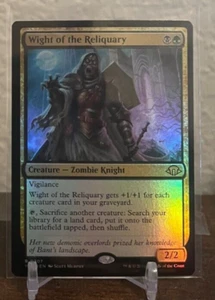 MTG - Modern Horizons 3 MH3 - Wight of the Reliquary 0207 Foil NM/M - Picture 1 of 2