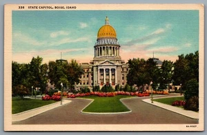 Postcard Boise ID c1936 State Capitol - Bild 1 von 2
