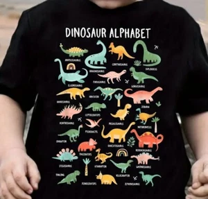 ABC dino shirt 3-4Y - Picture 1 of 2