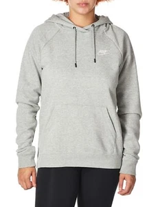 ♻️✅Nike Damen Dark Grey Heather Essential Fleece Hoodie Gr. XS (BV4124 063) - Bild 1 von 5