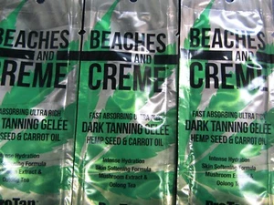 PROTAN BEACHES AND CREME DARK TANNING GELEE INTENSE HYDRATION TANNING LOTION - Picture 1 of 1