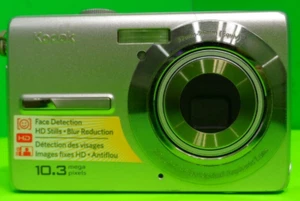 KODAK EASYSHARE 10.3 MP M1063 Digital Camera, Silver, 2 GB Memory SD - Picture 1 of 10