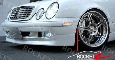 Mercedes Benz CLK C208 W208 BRS Euro Style Front Lip 97-02 USA CANADA - Image 1 of 4