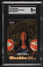 1999 Fleer Ultra WNBA Gold Medallion Edition Chamique Holdsclaw SGC 9 Rookie RC