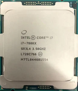Processeur CPU Intel Core i7 7800X 3,5 GHz 6C / 12T LGA 2066 - SR3L4 - Photo 1/2