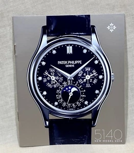 PATEK PHILIPPE 2014 Booklet 5140 Grand Complication Perpetual Calendar Moon OEM/ - Picture 1 of 5
