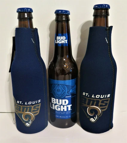 TWO (2) ST LOUIS RAMS NEOPRENE ZIPPER, BOTTLE SUITS FROM KOLDER (CLOSEOUT) Cover