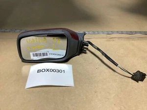 1997 VOLVO S70 LEFT DRIVER DOOR REAR VIEW DISTANCE MIRROR RED COVER 92-97 OEM+ - Picture 1 of 7