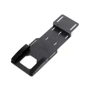 Bandeja de batería LCG LCX 1/10 RC sobre orugas de fibra de carbono para SCX10 II 90046 90047 - Imagen 1 de 5
