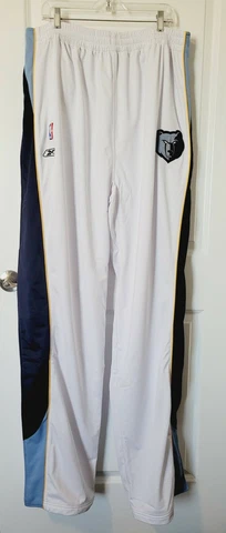 Vtg Memphis Grizzlies Reebok NBA Authentic Team Apparel Tearaway Pants Size 3XL Cover