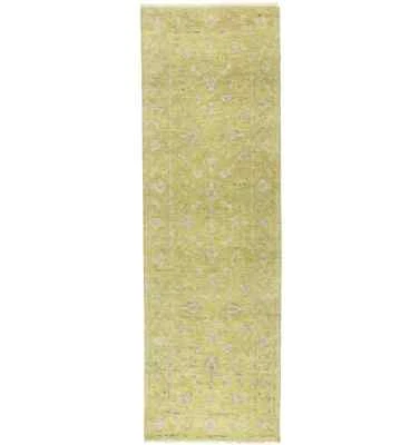 Floral Transitional Oriental Runner Rug 3X8 ft Hallway Kitchen Bedroom Carpet - Image 1 of 4