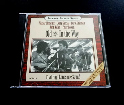 Jerry Garcia Old & In The Way That High Lonesome Sound CD 1973 '96 Grateful Dead - Imagem 1 de 4