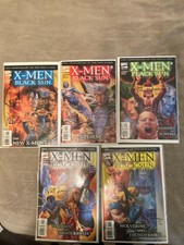 X-MEN. Black Sun #1,2,3,4,5. Complete.44/500 Signed and Sketched with COA