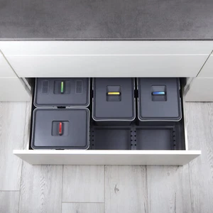 SOTECH DRAW Abfallsammler Abfallsystem für Schubladenauszug Korpusbreite 90 cm - Bild 1 von 22