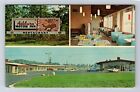 Ashburn GA-Georgia, Ashburn Motor Inn Restaurant, Advertising Vintage Postcard