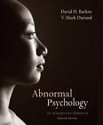 Abnormal Psychology : An Integrative Approach 7/E By David Barlow  Pre-Owned