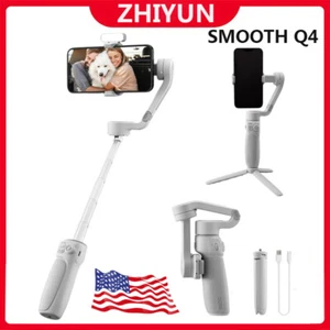 US ZHIYUN SMOOTH Q4 3-Axis Selfie Stick Phones Gimbal Stabilizer for Smartphones - Picture 1 of 12
