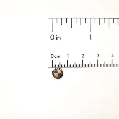 RC 1/10 BMW Handcrafted Scale Emblem Badge Realistic Accessories Car Drift Body - Image 1 of 4