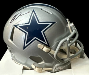 Minicasco de velocidad firmado por Rico Dowdle Dallas Cowboys (Beckett) - Imagen 1 de 6