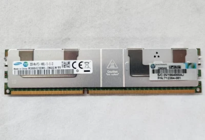 HP 712384-081 32GB 4Rx4 PC3-14900L DDR3 LRDIMM Memory Module - Image 1 of 4