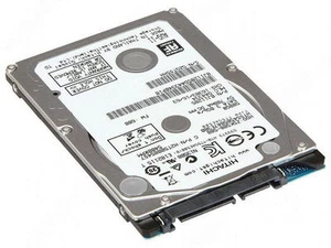 Hitachi 500gb 500 GB 2.5 Inch 5400 RPM Sata Hard Drive Thin 7MM For Laptop/PS3 - Picture 1 of 1