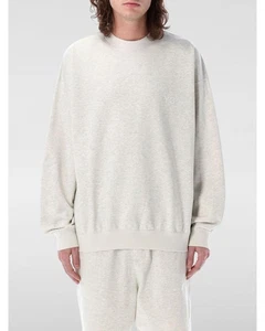 Y-3 Classic Crewneck Relaxed Fit Sweatshirt Men Grey Sweaters & Sweatshirts - Picture 1 of 4