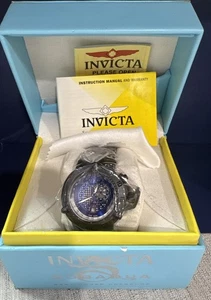 New!! Men’s Invicta Subaqua Noma III Black Blueface GMT Watch - Picture 1 of 8