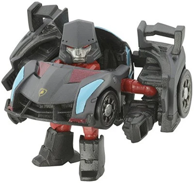 Takara Tomy Q Transformers QT32 Black Megatron Figure from Japan - Image 1 of 3