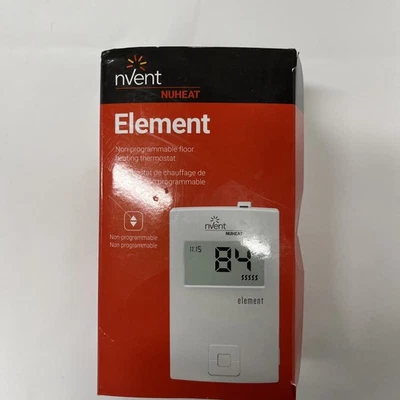 Element Non-programmable Floor Heating Dual-Voltage Thermostat with Floor Tem... - Image 1 of 4