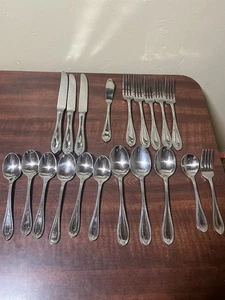 Lote de 20 piezas de plata Leonard acero inoxidable Corea - Imagen 1 de 5