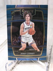 2021-22 Panini Select Josh Giddey Blue Concourse Rookie RC #58 OKC Thunder - Picture 1 of 3