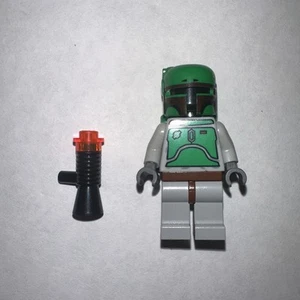 LEGO Star Wars Boba Fett Classic Grays Minifigure SW0002 - Picture 1 of 3
