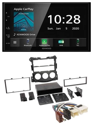 Kenwood Bluetooth MP3 DAB USB 2DIN Autoradio für Nissan 370Z Coupe Roadster ab 1 - Bild 1 von 4