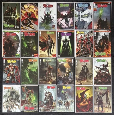 Spawn #300-352 (2019) Juego de carrera casi completo (-2) McFarlane casi nuevo (9,4) estado Foto 1 de 2