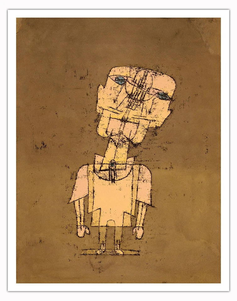 Fantasma de un genio (Gespenst des Genies) - Autorretrato de Paul Klee 1922 Foto 1 de 1