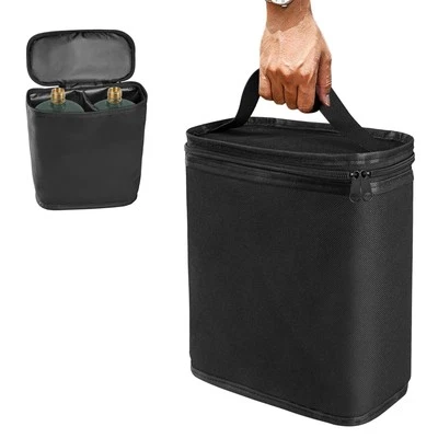 SIRUITON Mini ​Fuel ​Cylinder Storage Bag, Fuel Keg Refillable Propane cylind...