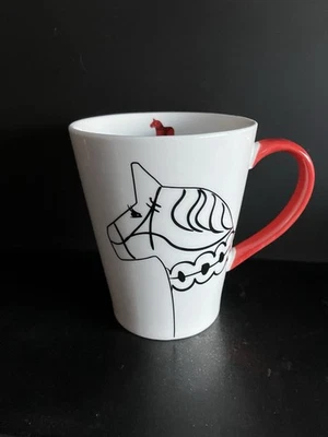 Taza de café Dala Horse símbolo sueco de Nordiska Designkompanet Foto 1 de 4