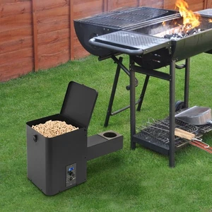 Pellet Smoker Trichter Bausatz Elektro Holzgrill Teil Trichter Umbausatz - Bild 1 von 16