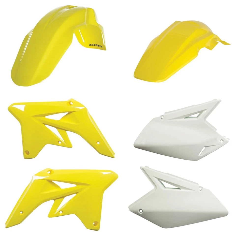 Kit Réplica Plástico Acerbis Original 07 Para Suzuki RMZ250 2007-2009 Foto 1 de 2