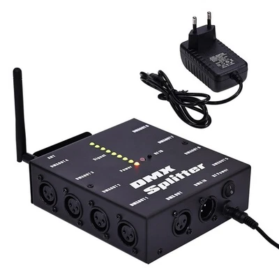 Dmx-Splitter-Verteiler, kabelloser Launcher für Lichteffekte, DJ-Hochzeit - Image 1 of 4