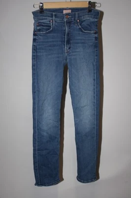 Mother Jeans Mid Rise Dazzler Blue Ankle Fit "Healing Jar" Size 26 Stretch - Image 1 of 4