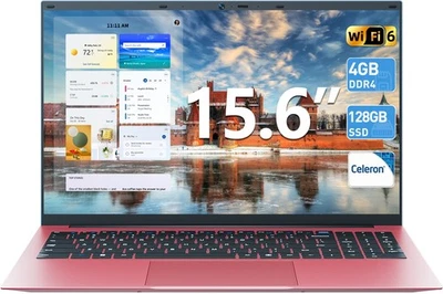 Portátil 15.6" GRATIS Office 365 Wi-Fi 6 Intel N5095 4GB/128GB SSD 1TB Ampliable Foto 1 de 4