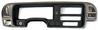 Chevy C/K 1500 2500 Silverado 95-99 Speedometer Bezel Dash Panel GRAY Cover OEM Foto 1 de 4
