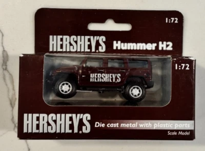 Hershey's Hummer H2 Die Cast Metal Scale Model 1:72 New In Box & Sealed - Image 1 of 4