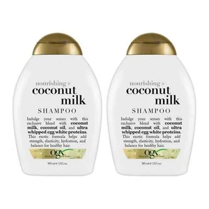 OGX Nourishing + Coconut Milk Shampoo, 13 fl oz (Pack of 2) - Picture 1 of 4
