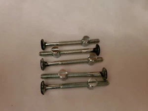 5 pcs. M6x70mm Furniture Bolt Nut Set with Barrel Nuts - Picture 1 of 4