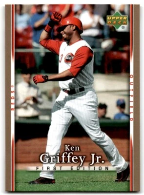 2007 Upper Deck First Edition Ken Griffey Jr. Baseball Cards #196 - Image 1 of 2